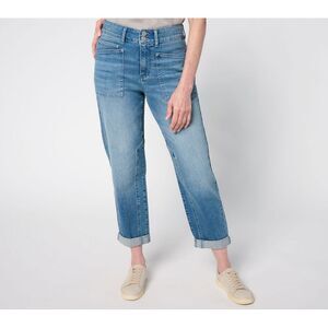 Maya J Women's Pants Sz 2 Indigo Straight Leg Ankle Jeans Blue A683882
